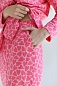 Женская пижама "Сердцебиение" (классическая) 2121-К / Розовый