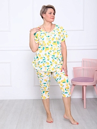 Женская пижама Марта / Лимоны