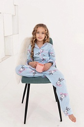 Детская пижама Зайчонок кант