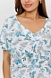 Женская ночная сорочка 1952/1 max / Бирюзовый