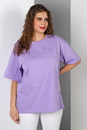 Женская футболка Клио / Сиреневая